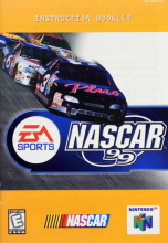 NASCAR 99 - NINTENDO 64 - INSTRUCTION BOOKLET ONLY