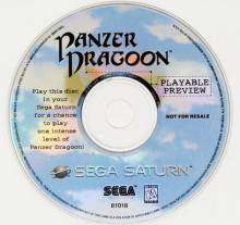 PANZER DRAGOON - SEGA SATURN