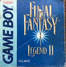 FINAL FANTASY LEGEND II - GAME BOY - GAME MANUAL ONLY