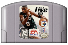 NBA LIVE 99 - NINTENDO 64