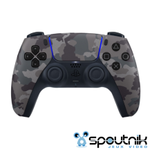 MANETTE DUALSENSE PLAYSTATION 5 SANS FIL - CAMOUFLAGE GRIS
