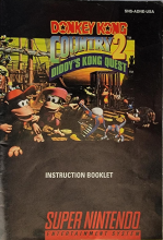 DONKEY KONG COUNTRY 2 - SUPER NINTENDO - MANUEL SEULEMENT