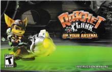 RATCHET & CLANK UP YOUR ARSENAL - PLAYSTATION 2 - MANUEL SEULEMENT