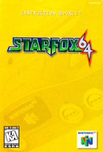 STAR FOX 64 - NINTENDO 64 - INSTRUCTION BOOKLET ONLY