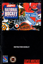 ESPN NATIONAL HOCKEY NIGHT - SUPER NINTENDO - MANUEL SEULEMENT