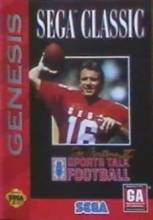 JOE MONTANA II SPORTS TALK FOOTBALL - SEGA GENESIS