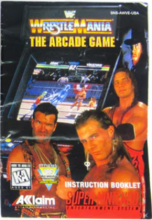 WWF WRESTLEMANIA: THE ARCADE GAME - SUPER NINTENDO - MANUEL SEULEMENT