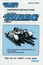 TURBO - COLECOVISION - MANUEL SEULEMENT