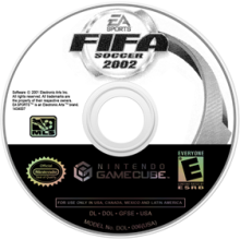 FIFA SOCCER 2002 - GAMECUBE
