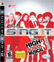 DISNEY SING IT HIGH SCHOOL MUSICAL 3 SENIOR YEAR PS3
