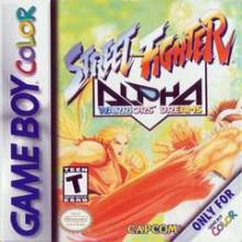 STREET FIGHTER ALPHA WARRIORS DREAMS - BOX ONLY - NINTENDO GAME BOY COLOR