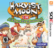 HARVEST MOON: A NEW BEGINNING - 3DS
