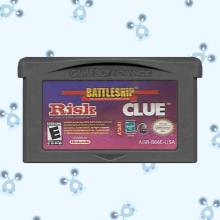 RISK / BATTLESHIP / CLUE - GBA