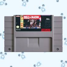 BULLS VS BLAZERS AND THE NBA PLAYOFFS - SNES