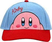 BLUE AND RED CAP WITH KIRBY PEEK-A-BOO