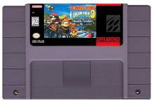 DONKEY KONG COUNTRY 3: DIXIE KONG'S DOUBLE TROUBLE ! - SNES
