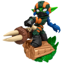 STEALTH ELF - SERIE 4 SUPER SHOT - SKYLANDERS SUPERCHARGERS