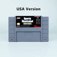 SPORTS ILLUSTRATED CHAMPIONSHIP FOOTBALL & BASEBALL - SNES
