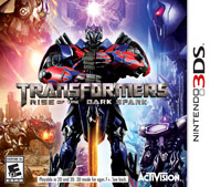 TRANSFORMERS DARK OF THE MOON - 3DS