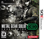 METAL GEAR SOLID 3D SNAKE EATER - 3DS