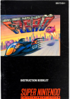 F-ZERO - SUPER NINTENDO - GAME MANUAL ONLY