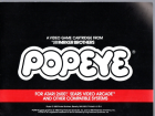 POPEYE - ATARI 2600 - GAME MANUAL ONLY