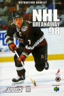 NHL BREAKAWAY 98 - NINTENDO 64 - INSTUCTION BOOKLET ONLY