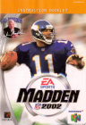 MADDEN NFL 2002 - NINTENDO 64 - INSTRUCTION BOOKLET ONLY