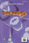 DUAL HEROES - NINTENDO 64 - INSTRUCTION BOOKLET ONLY