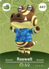 ROSWELL #447 - ANIMAL CROSSSING AMIIBO
