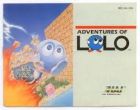 ADVENTURES OF LOLO - NINTENDO NES - GAME MANUAL ONLY