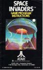 SPACE INVADERS - ATARI 2600 - GAME MANUAL ONLY