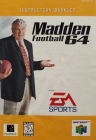 MADDEN FOOTBALL 64 - NINTENDO 64 - MANUEL SEULEMENT