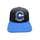 CASQUETTE NOIRE ET BLEUE CAPSULE CORP. DRAGONBALL