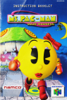 MS. PAC-MAN MAZE MADNESS - NINTENDO 64 - INSTRUCTION BOOKLET ONLY