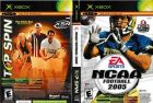 NCAA FOOTBALL 2005 & TOP SPIN PACK - XBOX