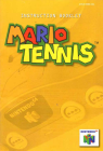 MARIO TENNIS - NINTENDO 64 - INSTRUCTION BOOKLET ONLY