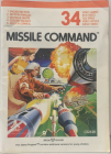 MISSILE COMMAND - ATARI 2600 - GAME MANUAL ONLY