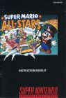 SUPER MARIO ALL-STARS - SUPER NINTENDO - MANUEL SEULEMENT