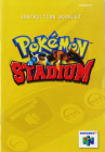 POK�MON STADIUM - NINTENDO 64 - INSTRUCTION BOOKLET ONLY