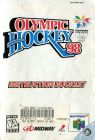 OLYMPIC HOCKEY 98 - NINTENDO 64 - INSTRUCTION BOOKLET ONLY