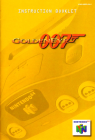 007 GOLDENEYE - NINTENDO 64 - MANUEL SEULEMENT