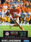 SPORTS TALK FOOTBALL '93 STARRING JOE MONTANA - POCHETTE ET BOITIER SEULEMENT