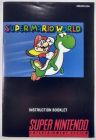 SUPER MARIO WORLD - SUPER NINTENDO - MANUEL SEULEMENT