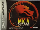 MORTAL KOMBAT ADVANCE - GAMEBOY ADVANCE - GAME MANUAL ONLY