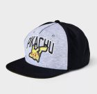 CASQUETTE NOIRE ET GRISE PIKACHU