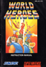 WORLD HEROES - SUPER NINTENDO - GAME MANUAL ONLY