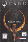 QUAKE - NINTENDO 64 - INSTRUCTION BOOKLET ONLY