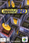 LODE RUNNER 3D - NINTENDO 64 - INSTRUCTION BOOKLET ONLY