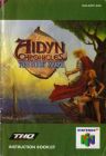 AIDYN CHRONICLES THE FIRST MAGE - NINTENDO 64 - INSTRUCTION BOOKLET ONLY